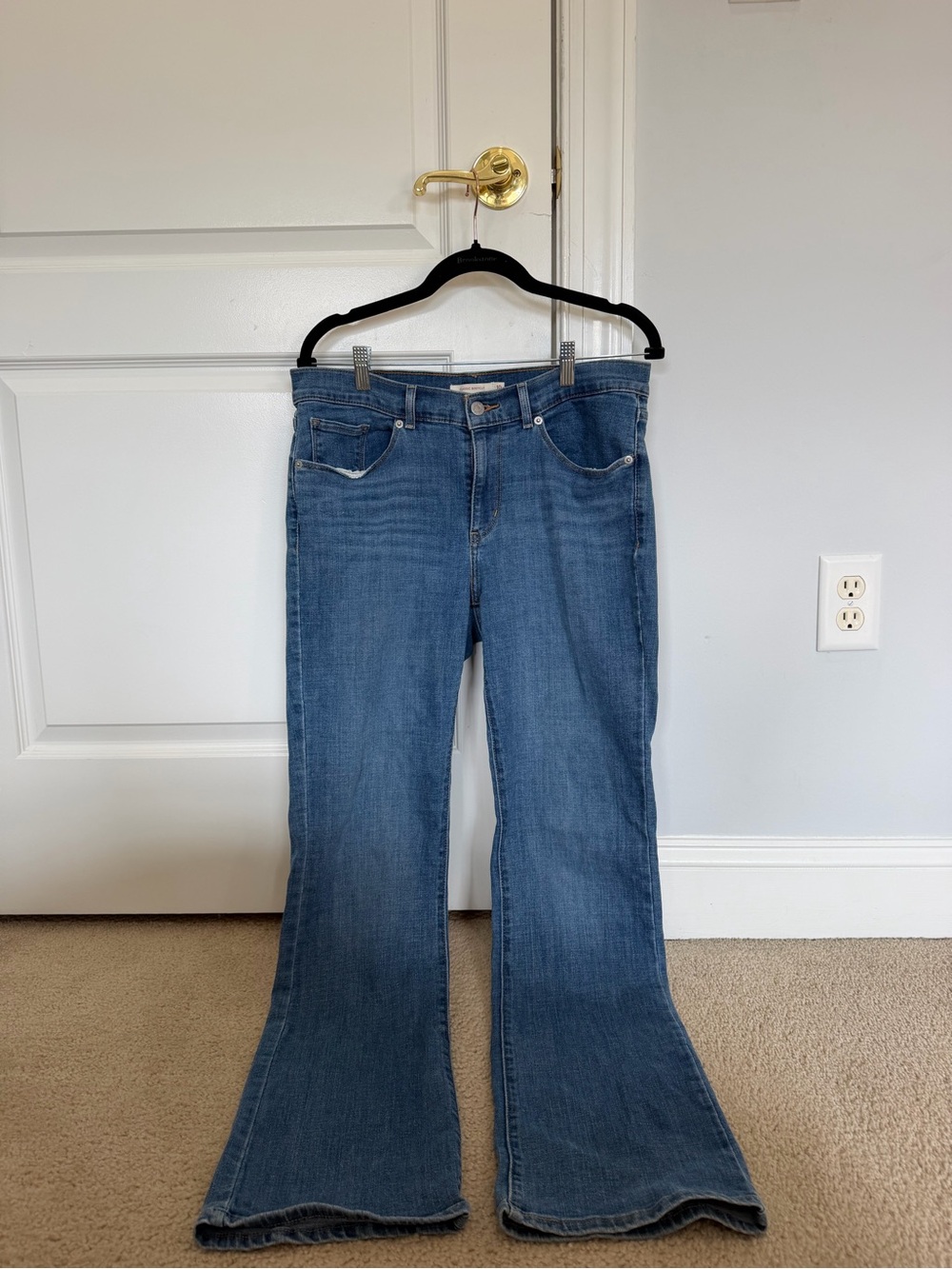 Levi's Medium Blue Flare Jeans